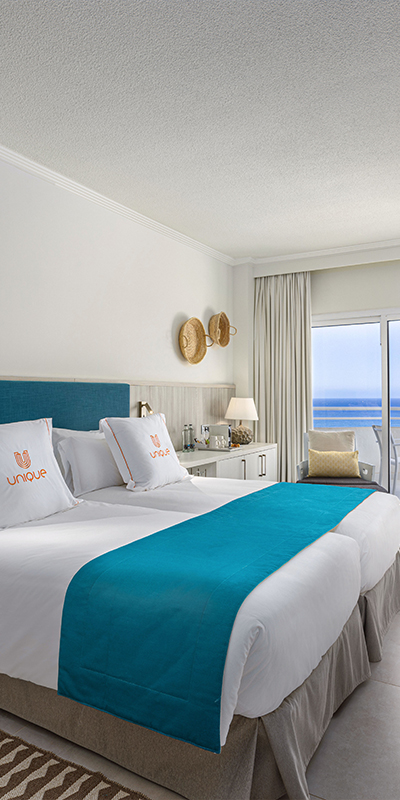  Emblematic image of the general view of the Unique room of the Corallium Dunamar by Lopesan Hotels in Playa del Inglés, Gran Canaria 